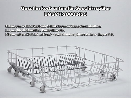 Geschirrkorb unten bosch - unten,