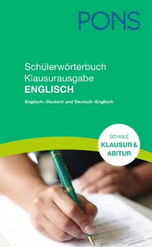 Pons schülerwörterbuch - pons,