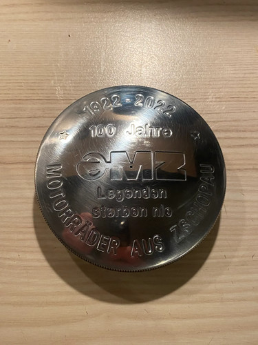 Tankdeckel 100 jahre 60 - tankdeckel, mz"