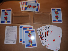 Glasurit Spielkarten franz. Blatt mit Box 1a, Papageibild auf Rückseite