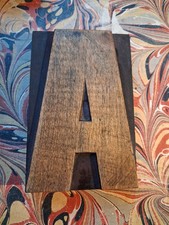 Großer Holz Buchdruck