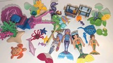 Playmobil - Meerjungfrau - Meereskönig mit Kutsche - Konvolut Unterwasserwelt
