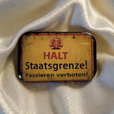 DDR Halt Staatsgrenze |
