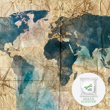 Fototapete WELTKARTE