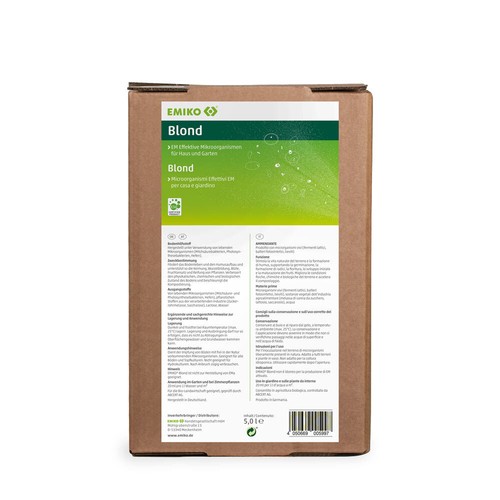 Emiko blond bag box für - blond, 5l