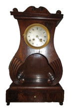 Mahagoni Pendule Kaminuhr um