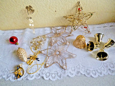 11 Teile Omas Weihnachtsdeko /