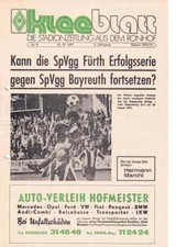 Fussball-Programmheft   72/73