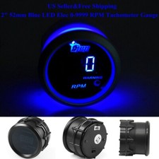US 2" 52mm Blue Digital LED