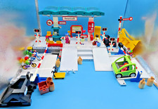 #SE4340# Konvolut Playmobil 4382 Bahnhof Bahnsteig Neustadt City life *VERY RAR*