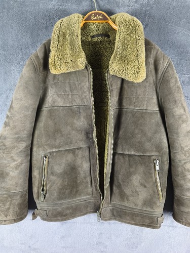 Vintage herren lammfell - herren,