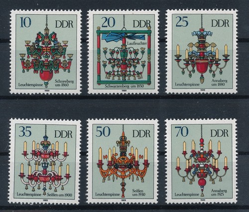 Ddr 1989 3289 3294 - mi-nr,