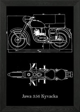 Jawa 356 kyvacka 1956 - 356,