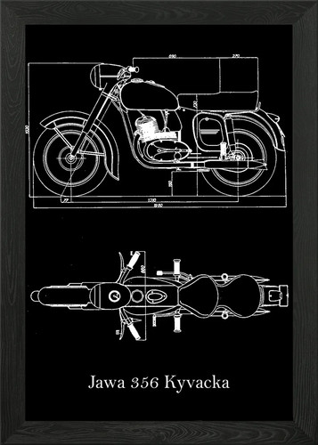 Jawa 356 kyvacka 1956 - 356,