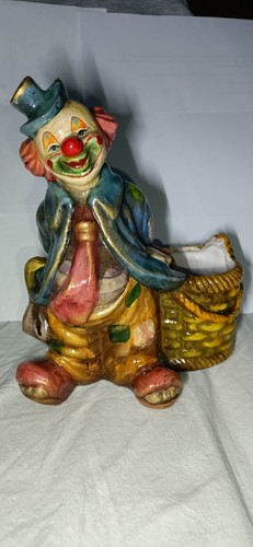 Spardose clown figur - figur, aus