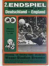 U 21 EM-Finale 12.10.1982