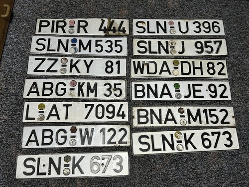 Kennzeichen nummernschild - kennzeichen,