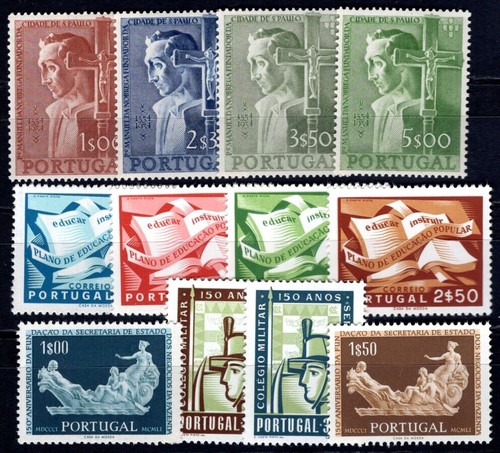 Portugal 1954 823 834 - 1954, 823-834