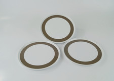 3 Melitta Hamburg 2025 Braunes Band - Braun - Ø 18,5cm - Kuchen Teller - Desert