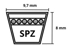 KEILRIEMEN SWR | SPZ487 -