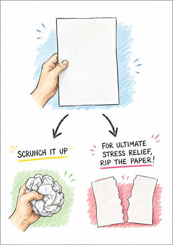 Ultimatives anti stress - ultimatives, anti-stress-papier