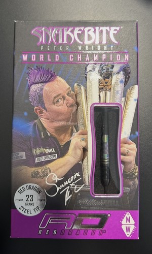 Red dragon steel darts peter - red,