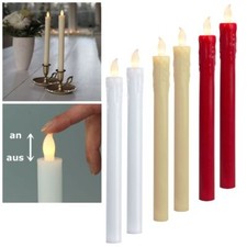 2er Set LED Stab-Kerze TOUCH