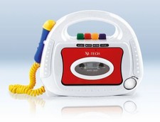 Kassettenrekorder  Kinder Kinderkassettenrecorder Mikrofon Bobby Joey