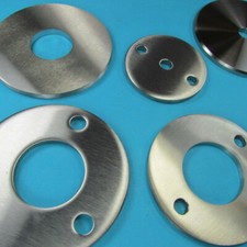 Ronde Ankerplatte Edelstahl