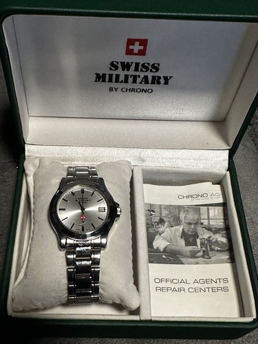 Swiss military chrono - swiss,