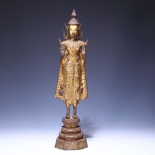 Bronzestatue des buddha - des,