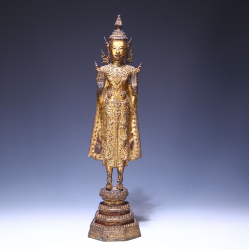 Bronzestatue des buddha - des,