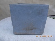 Pflanzkübel Fiberglas Beton 29 x 29 cm groß