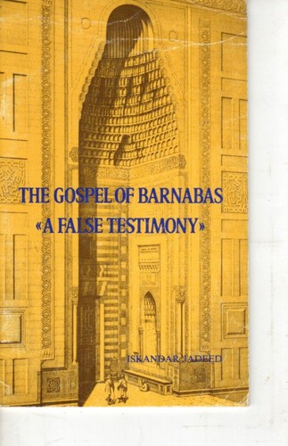 The gospel barnabas a - barnabas, "a