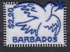 Barbados Stickereimarke
