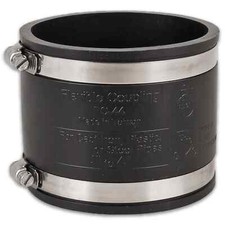 Flexible Muffe 110 mm (4") 110-100 mm - Gummimuffe Flexmuffe Fitting Teich Pool