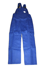 530  Hose Herren Arbeitshose Latzhose workwear Köper Doppelknie blau Gr.102
