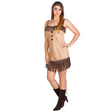 Sexy Indianerin Kostüm Kleid