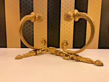 2x Bronze Raffhalter