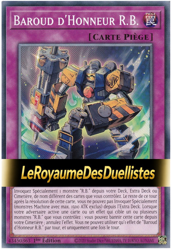 Baroud d honneur - yu-gi-oh!, d'honneur