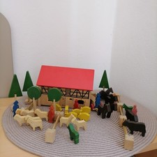 Holz Bauernhof, Figuren