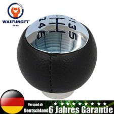 6 Gängen Schaltknauf aus Leder Für Peugeot 207 CC 307 CC 407 SW Citroen C3 C4 C8