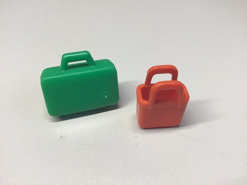 Playmobil tasche rot und - ,