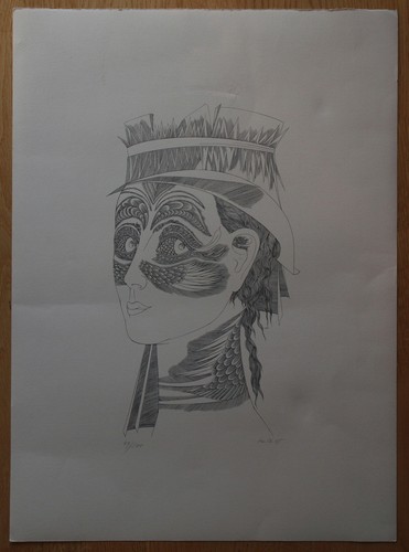 Wolfgang hutter lithographie - wolfgang,