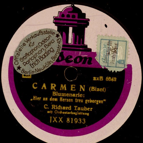 Richard tauber carmen hier - richard,