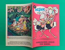 WIPA Original Mosaik Digedags Nr. 132 Türkischer Honig für Basra 1967 Z. 2+ sehr