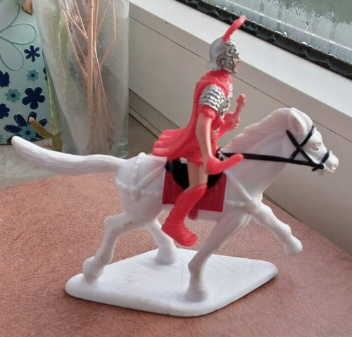 Eine römerfigur legionär mit - eine,