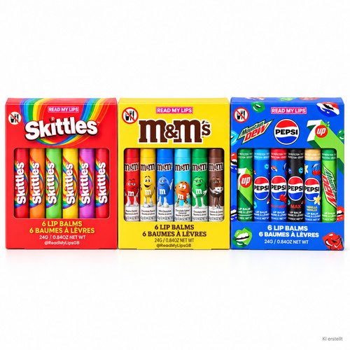 Lippenbalsam 6er set - read, my