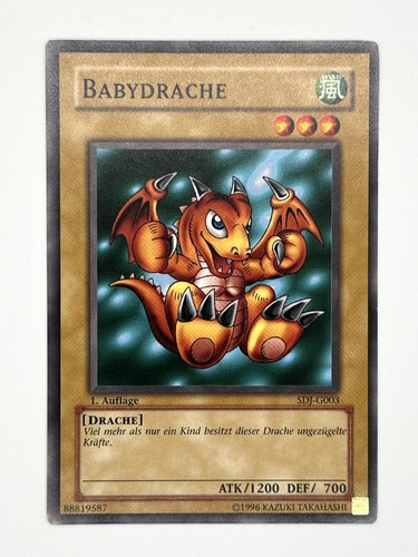 Baby dragon 1st - yu-gi-oh!,