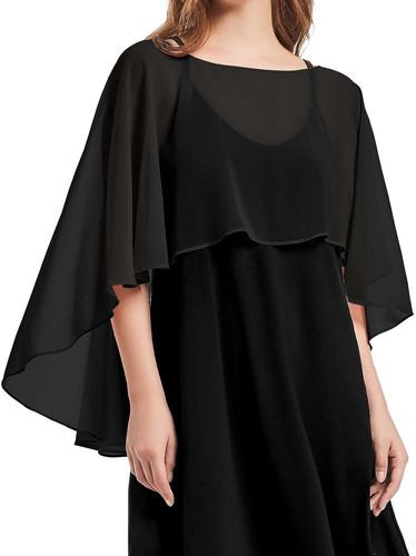 Damen chiffon cape schals - damen, für